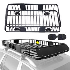64 X 39 X 6 Rooftop Cargo Carrier Basket Rack Luggage Holder For Subaru
