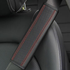 Blackred Car Seat Belt Parts Shoulder Strap Pad Cover Protector Car Accessories