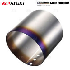 Apexi Titanium Slide Finisher Extension Tip For 115mm115 Muffler Tips